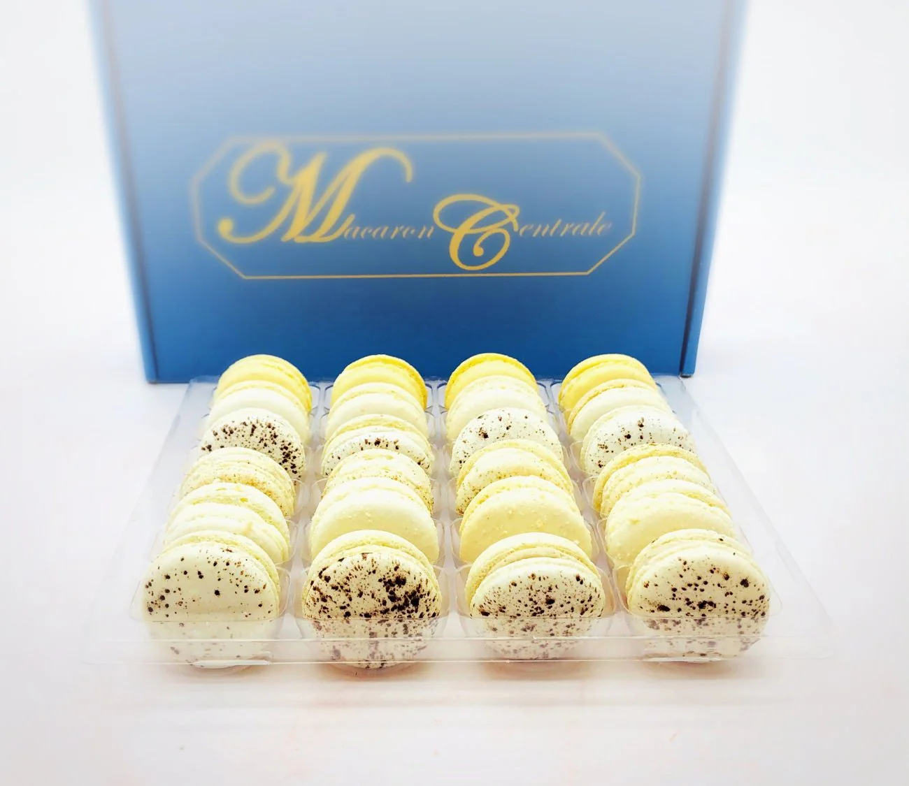 24 Pack Assorted Macaron, The Ivory Set | Great for any party, celebration. - Image 4