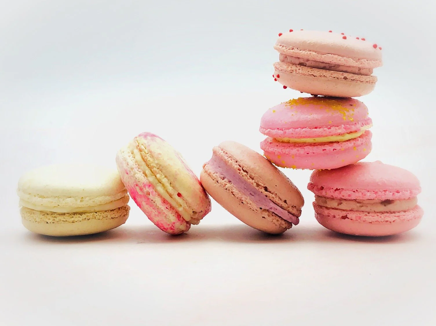 24 Pack Assorted Macaron, The Pink Set | Great for any party, celebration. - Image 4