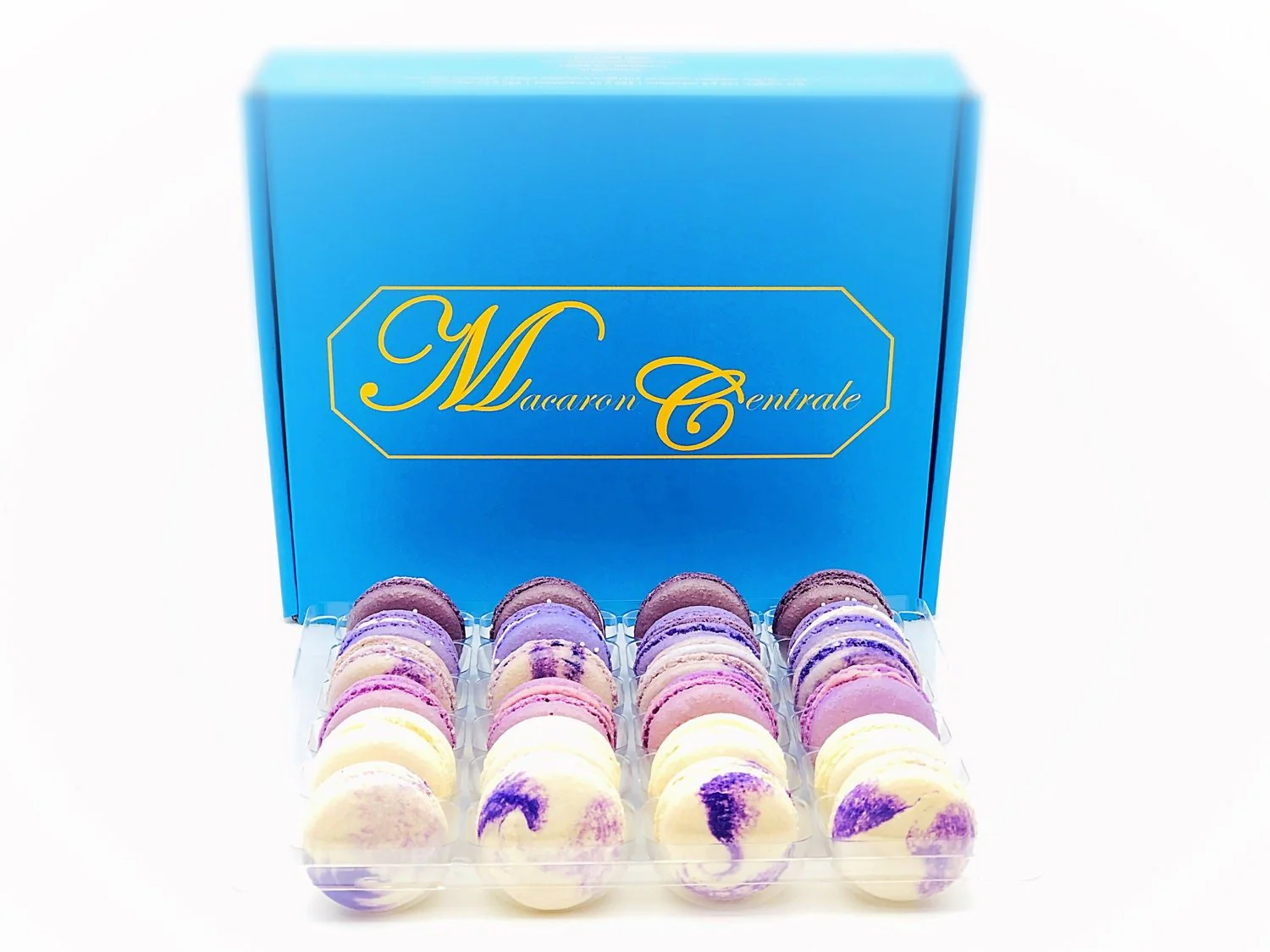 24 Pack Assorted Macaron, The Purple Set | Great for any party, celebration. - Image 4