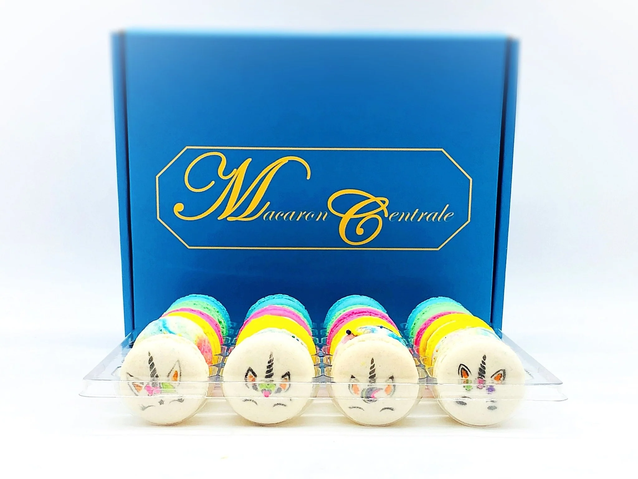 24 Pack Assorted Macaron, The Unicorn Set #1 | Great for any party, celebration. - Image 4