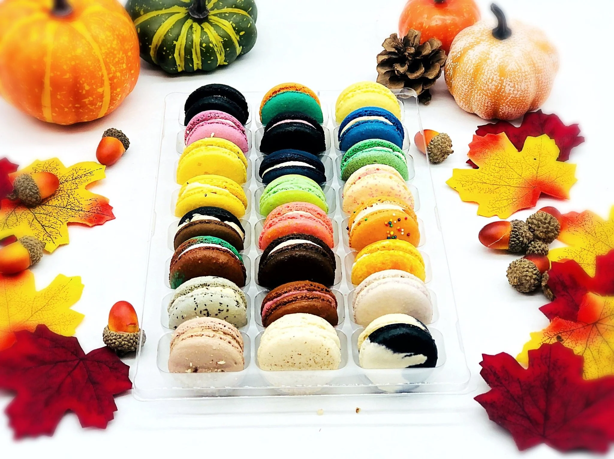 24 Pack | Surprise Me! French Macarons - Flavor Guide Included - Image 7