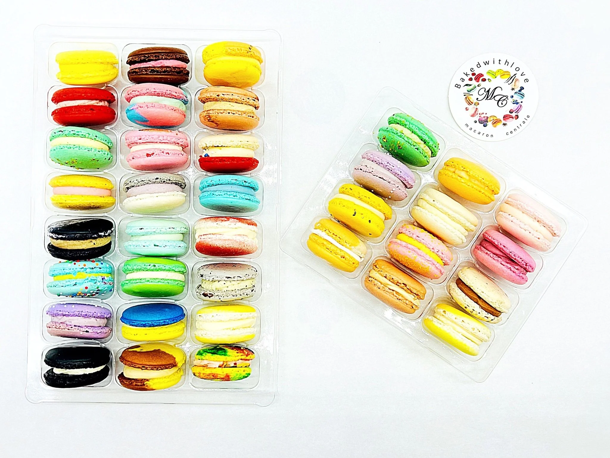 36 Pack | Surprise Me! French Macaron | 24 & 12 Pack | 36 Different Flavors - Image 3