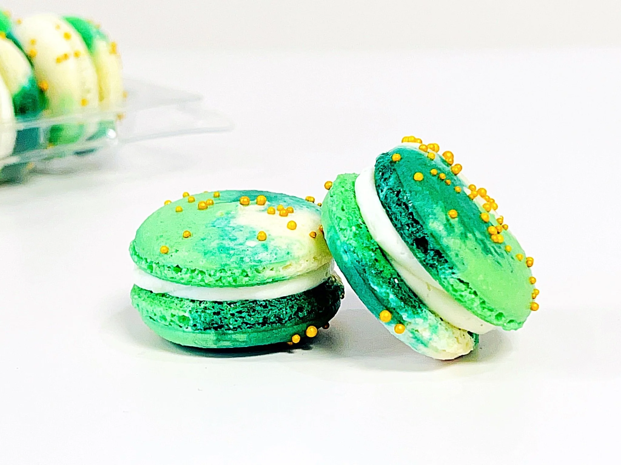 6 Pack Mojito Minty French Macaron - Image 3
