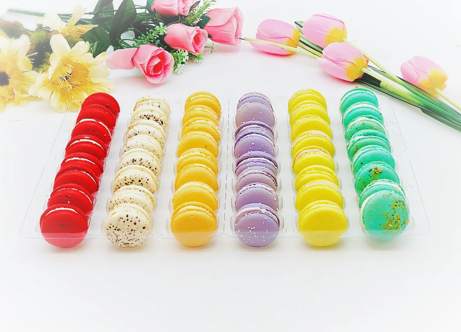 Choose Your Own French Macarons Available in 48 & 96 Pack - Image 4