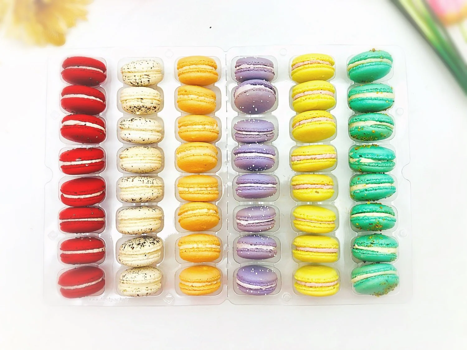 Choose Your Own French Macarons Available in 48 & 96 Pack - Image 5