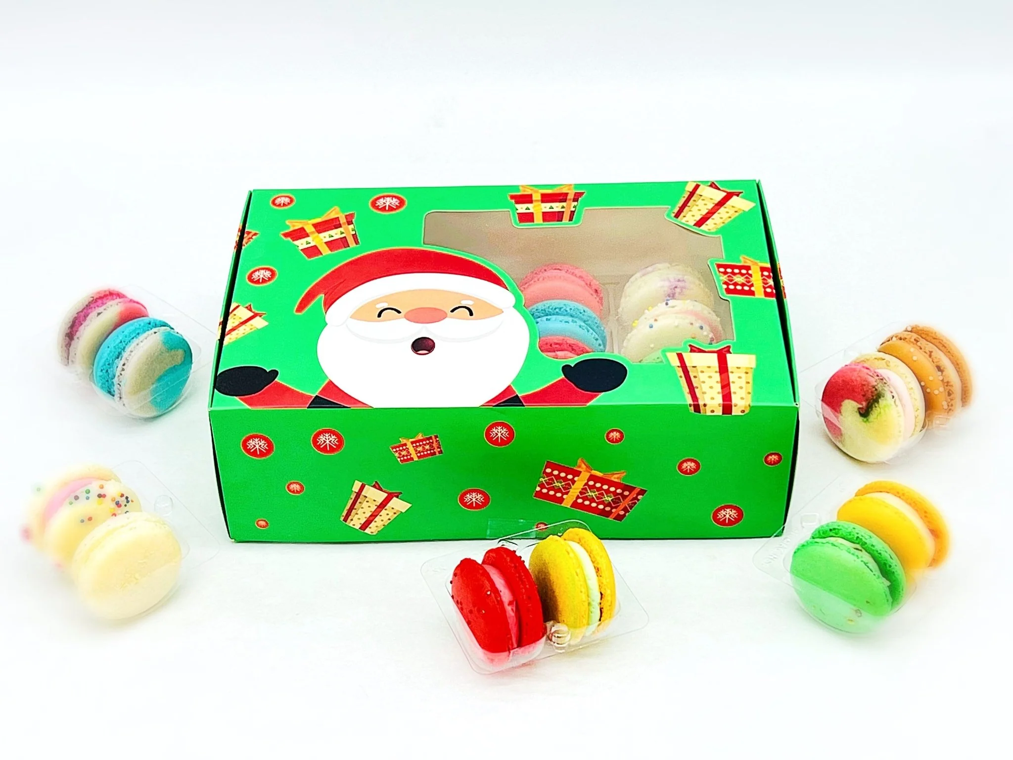 Holiday French Macaron Gift Box | 16 Pack Surprise Me! - Image 5
