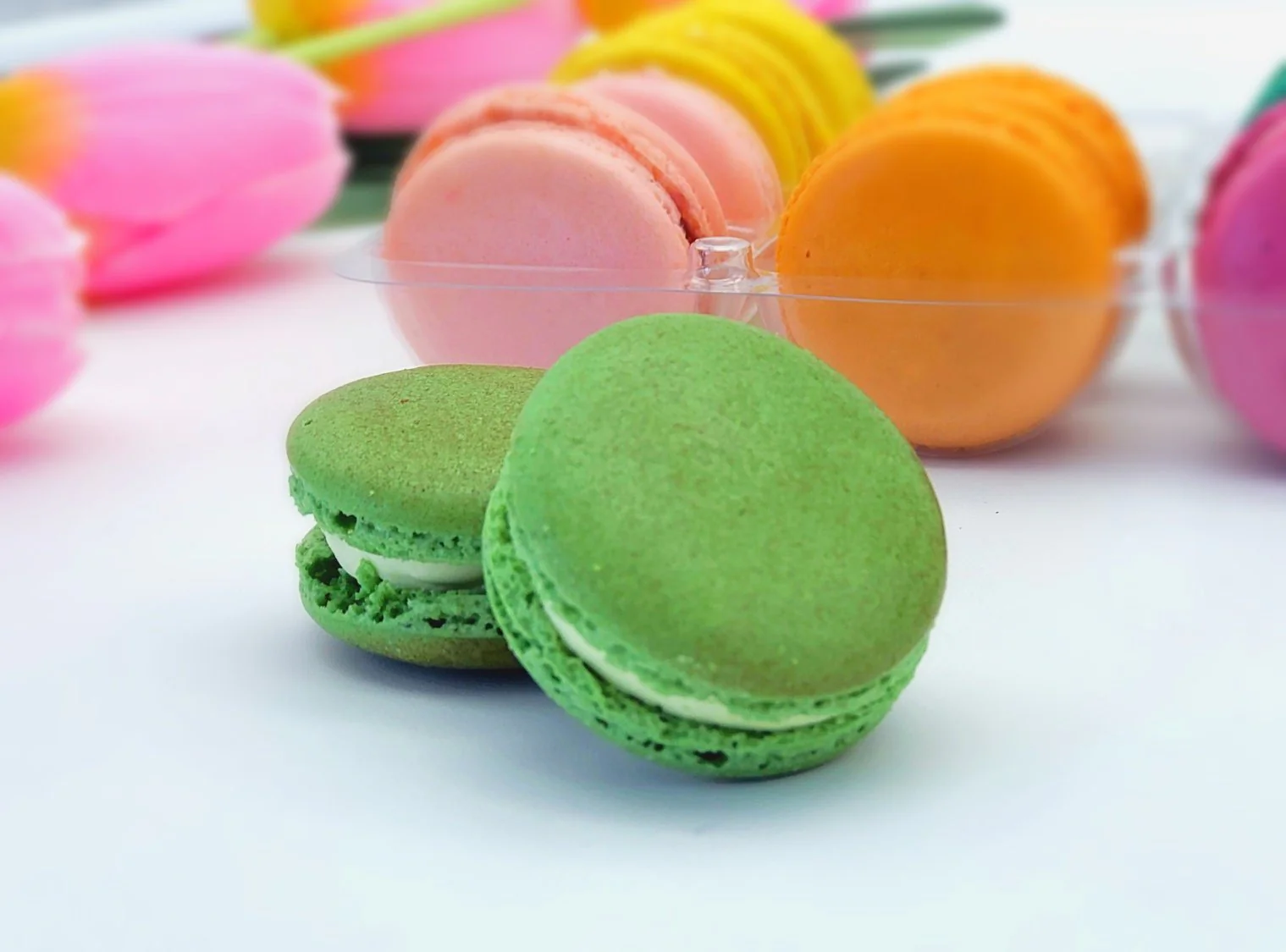 Kiwi  French Macarons | Perfect for your next celebratory events. - Image 3