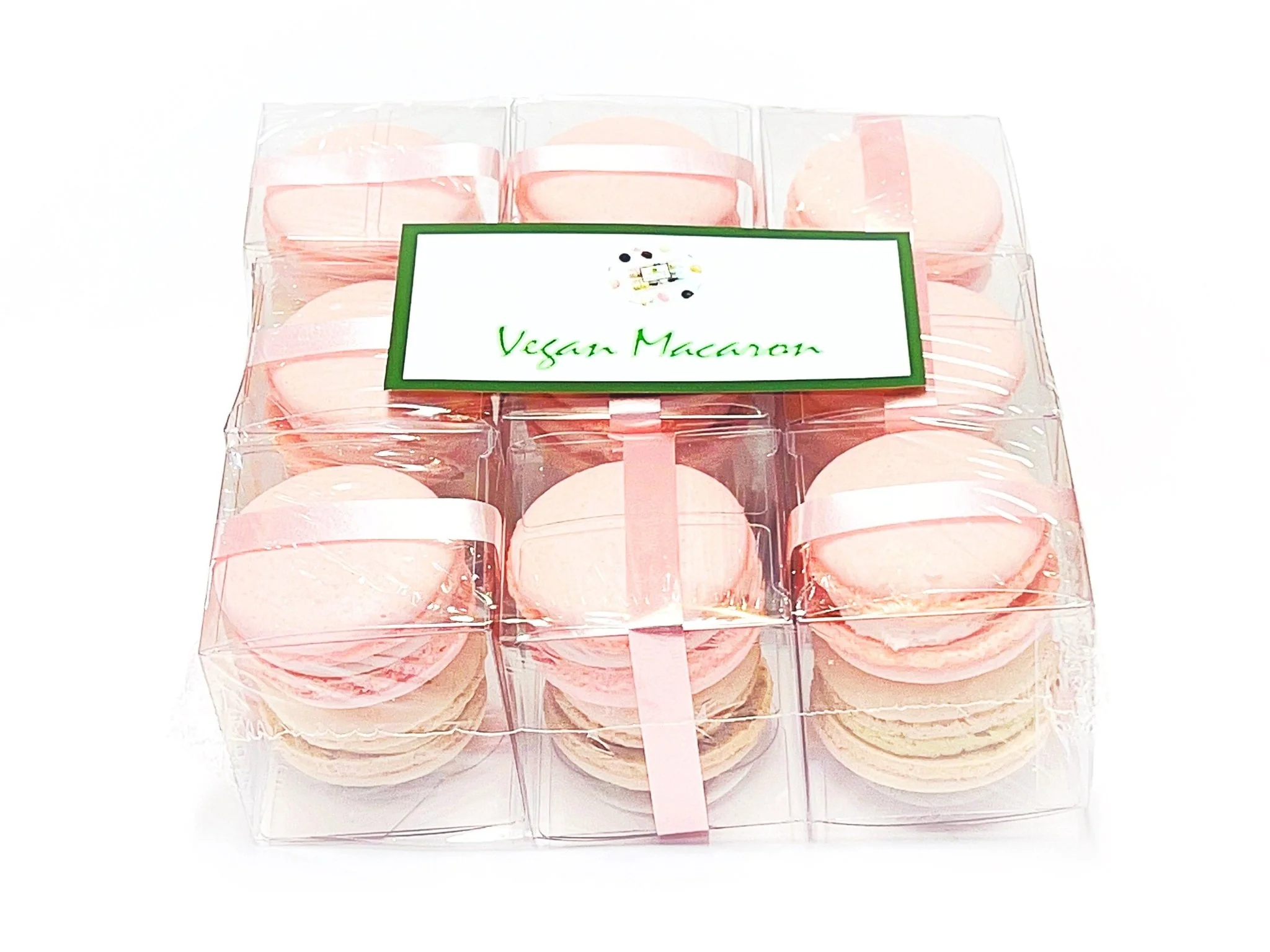 Party Favor Vegan Macaron Gift Box | Pick Your Flavors | (9 Set) - Image 4