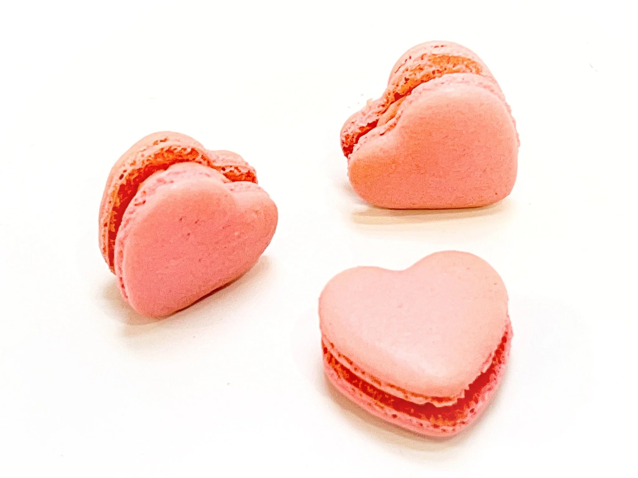 Pink Heart French Macarons | Ideal for Valentine's Day gifts, birthdays, weddings, anniversaries and more - Image 3