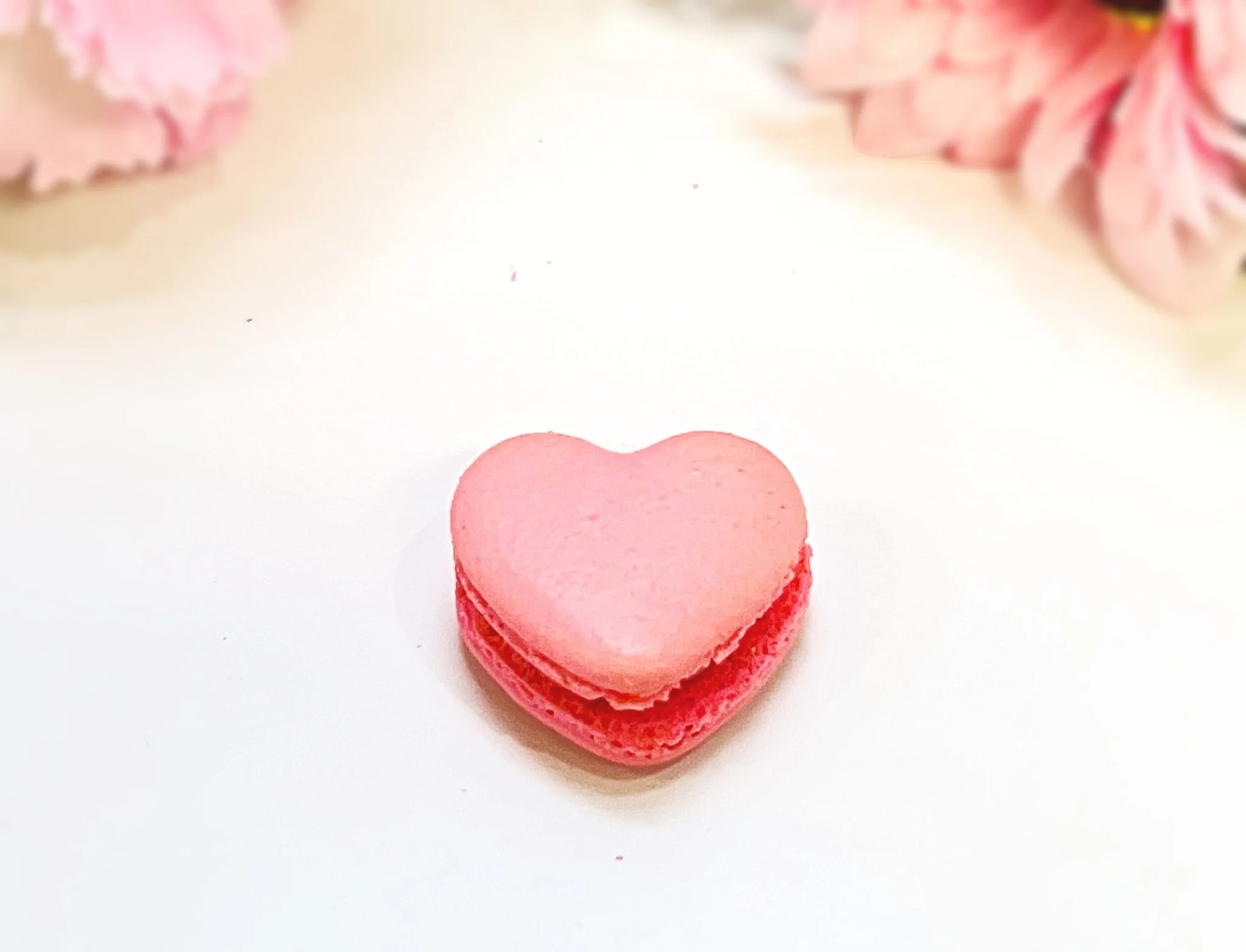 Pink Heart French Macarons | Ideal for Valentine's Day gifts, birthdays, weddings, anniversaries and more - Image 4