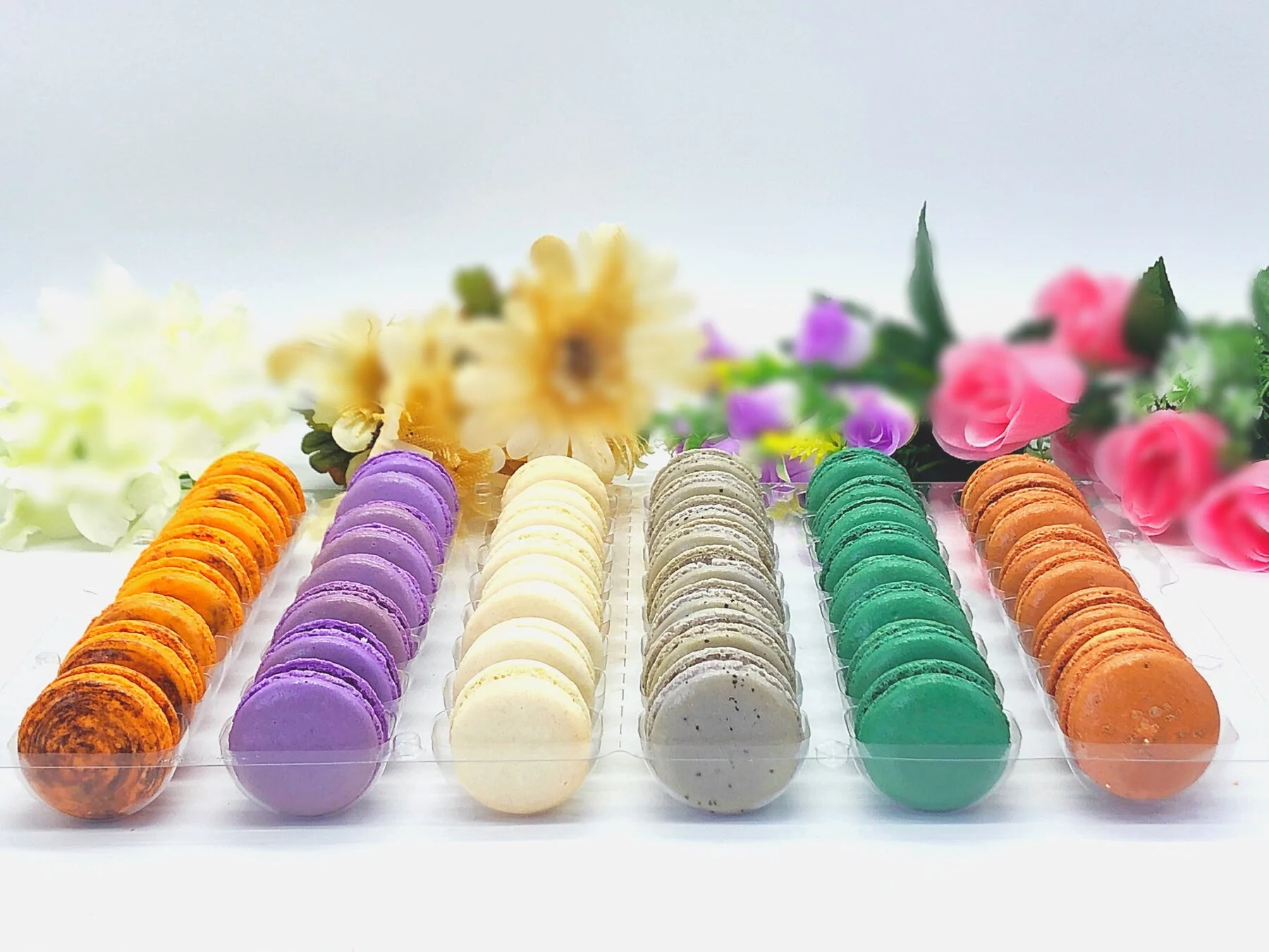 Tea and More Collection | Assorted  French Macarons | Available in 48 and 96 Pack - Image 3